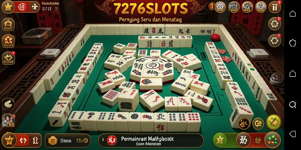 Screenshot 7276SLOTS menampilkan gameplay seru Mahjong dengan grafis yang menarik.