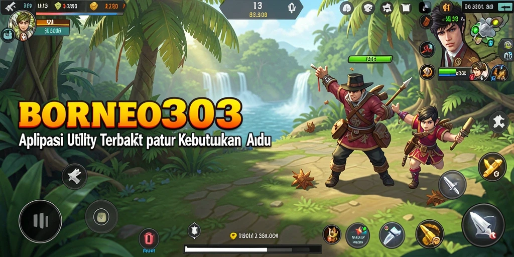 Tampilan antarmuka intuitif BORNEO303 yang memudahkan pengguna.