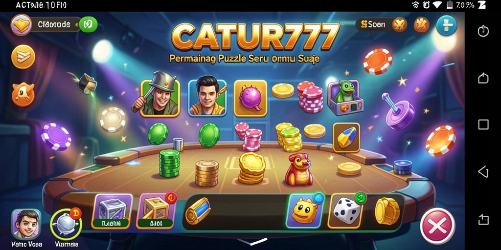 Tangkapan layar permainan Puzzle yang menarik dan menantang.
