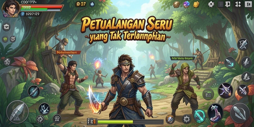 Gameplay petualangan yang mendebarkan dan visual menawan dari COO77.