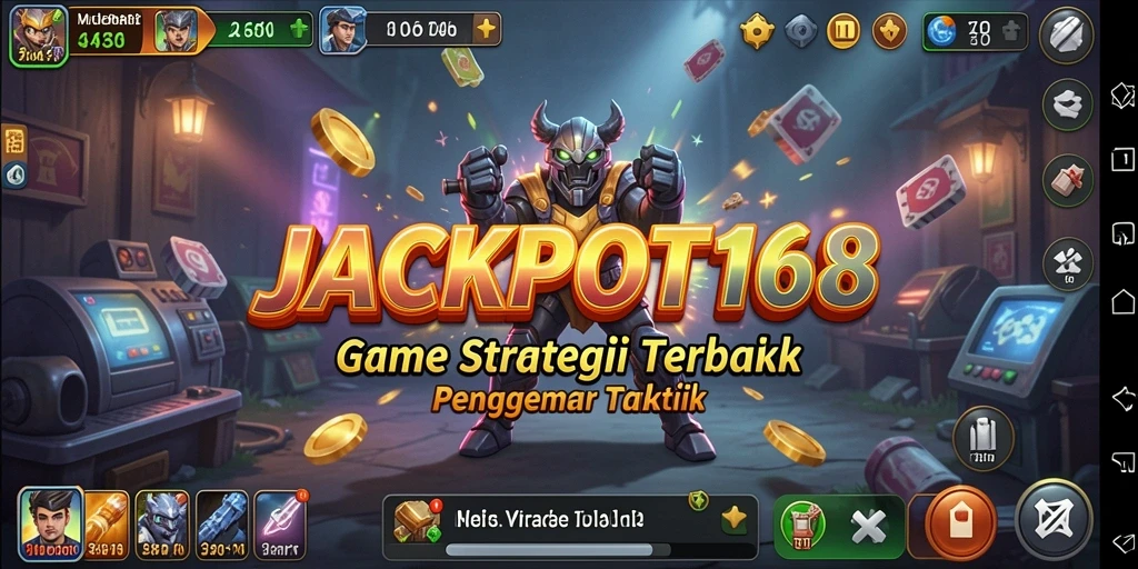 Tampilan gameplay menarik dan penuh aksi dari JACKPOT168.
