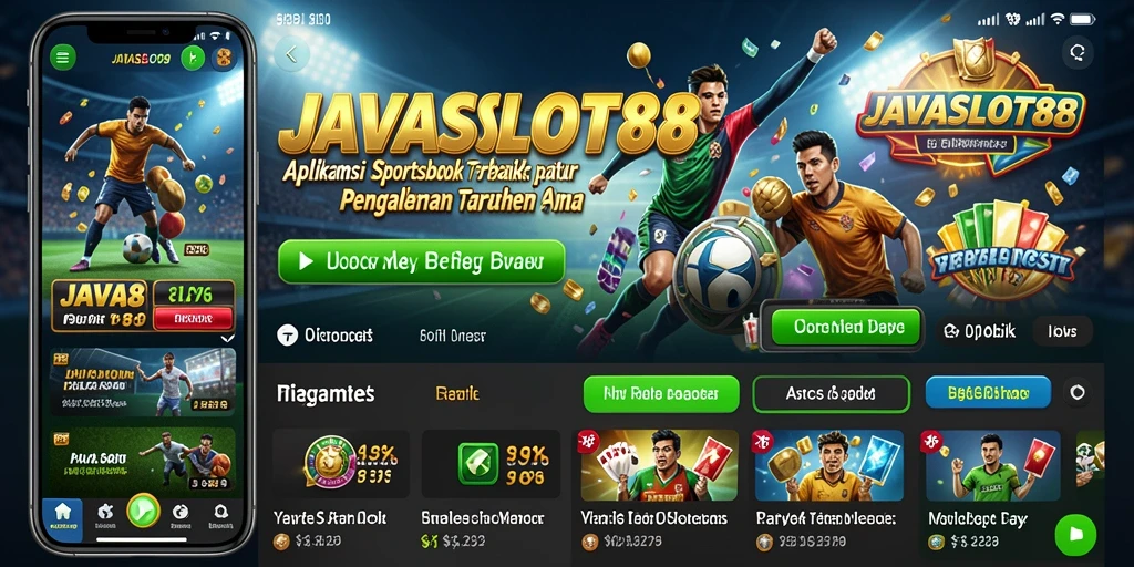 Tangkapan layar JAVASLOT88 menampilkan pengalaman taruhan olahraga yang menarik.