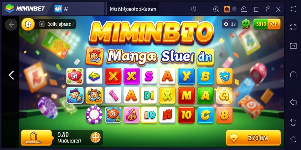Tampilan gameplay seru MIMINBET dalam permainan Bingo.