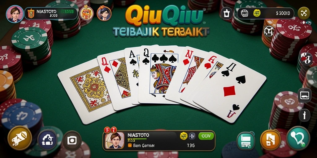 Tampilan gameplay QiuQiu yang seru dan menarik di NIASTOTO.