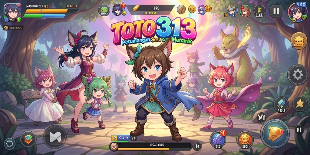 Tampilan gameplay menawan dalam TOTO313 dengan karakter Anime yang kuat.